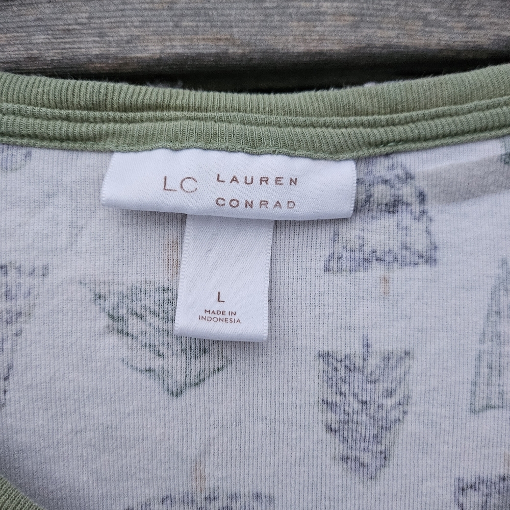 Lauren Conrad 100% Cotton Sleep Set - Picture 4 of 4